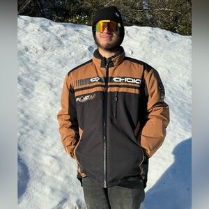 New LARGE MEN’S CHOKO QUANTUM FLOATAID JACKET. Snowmobile & ATV